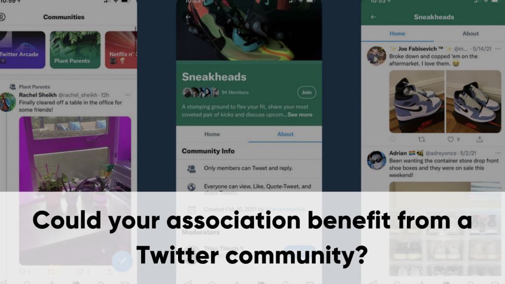 Could your association benefit from a Twitter community?
